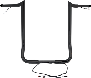 Pre-wired Monkey Bar Handlebar Black