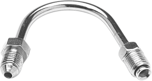 Brake Line Tube Adapter Chrome, 1, nordicamoto.ro