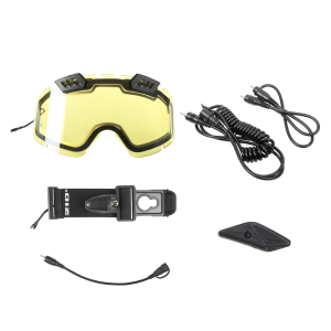 CKX Heated upgrade kit to Goggle 210° Airflow yellow, 1, nordicamoto.ro