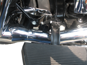 Passenger Floorboard Mount Riser Kit Black