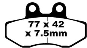 Fa Series Organic Brake Pads, 1, nordicamoto.ro