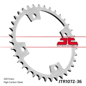 JT SPROCKETS hátsó lánckerék, természetes színű, 1, nordicamoto.ro