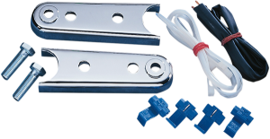 Chrome Rear Turn Signal Relocation Kits Chrome, 1, nordicamoto.ro