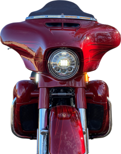 Probeam® Dynamic Strips V2 Front Turn Signals Chrome, 3, nordicamoto.ro