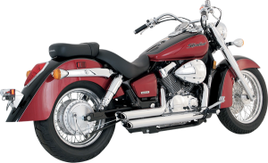 Shortshots Staggered Exhaust System Chrome 
