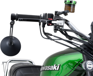 Aluminum Bar End Mirror Black, 3, nordicamoto.ro