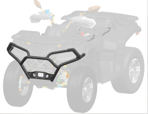 CFMOTO 600 / 625 / 600-625 TOURING ATV ELSŐ VÉDŐRÚD – FEKETE, 3, nordicamoto.ro