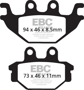 Sfac Carbon Series Scooter Brake Pads