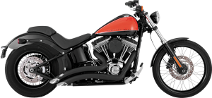 Big Radius Exhaust System Black, 4, nordicamoto.ro