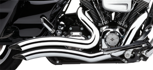 Speedster Swept Short Exhaust System Chrome