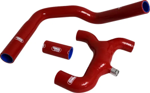 Radiator Hose Kit With Thermostat Bypass Red, 1, nordicamoto.ro