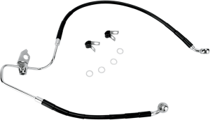 Stainless Steel Brake Line Kit Black