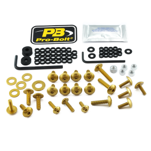 Fairing Bolt Kit For Kawasaki Gold