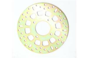 Round D-series Fixed Offroad Brake Rotor Gold, Polished Steel, Stainless Steel, Zinc, 1, nordicamoto.ro
