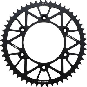 JT SPROCKETS hátsó lánckerék, fekete , nordicamoto.ro