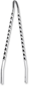 Twisted Sticks Sissy Bar Silver
