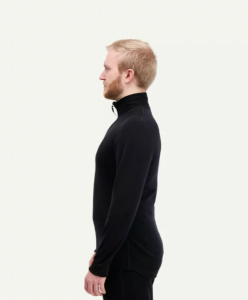 SVALA „Shirt Merino Extreme Zip-Neck” fekete XS M, 3, nordicamoto.ro
