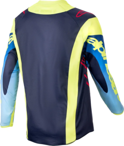 Tricou Copii Alpinestars Racer Hoen Blue, 3, nordicamoto.ro