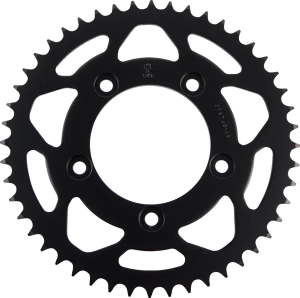 JT SPROCKETS Acél hátsó lánckerék, fekete , nordicamoto.ro