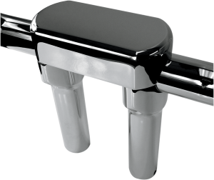 Handlebar Riser & Top Clamp Kit Black, 1, nordicamoto.ro