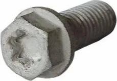 Hatszögletű csavar külső hatszöggel és gallérral, M8×20, TX40