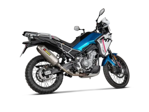 Akrapovic kipufogórendszer a CFMOTO MT 450 '24–'26 modellhez, 3, nordicamoto.ro
