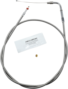 Stainless Steel Throttle/idle Cable Silver +305 mm (12''), 1, nordicamoto.ro