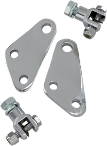 Passenger Footpeg Bracket Set Silver, 1, nordicamoto.ro