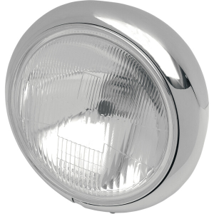 18 Cm (7(r)) Hydra Glide Style Headlight Assembly Clear, 1, nordicamoto.ro