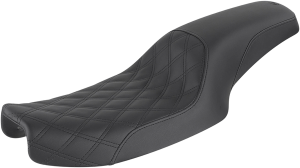 Profiler Lattice Stitch Seat Black