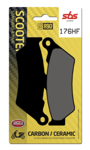 Hf Street Ceramic Organic Brake Pads, 1, nordicamoto.ro