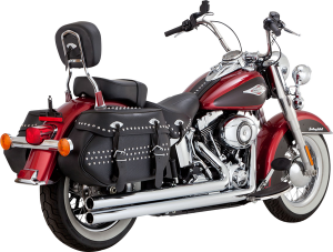 2-into-2 Big Shots Exhaust System Chrome, 2, nordicamoto.ro