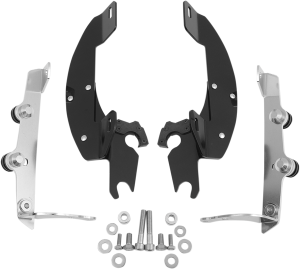 Fats/slim Windshield Trigger-lock Complete Mount Kit Black
