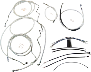 Sterling Chromite Ii® Designer Handlebar Installation Kit Silver, 3, nordicamoto.ro