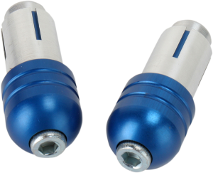 Handlebar End Plug Blue, 1, nordicamoto.ro