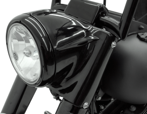 Headlight Nacelle Kit Gloss Black, 2, nordicamoto.ro