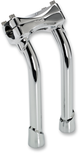Murdock Handlebar Riser Silver, 1, nordicamoto.ro