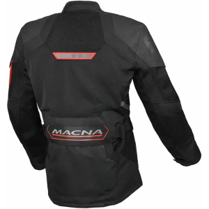 MACNA TRAVELAIR nyári túradzseki, fekete, 3XL, 4, nordicamoto.ro
