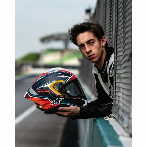 ALPINESTARS SUPERTECH R10 LE ACOSTA teljes arcú sport sisak, kék/piros/fehér, XL, 4, nordicamoto.ro