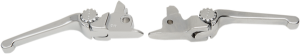 Anthem Adjustable Lever Set For Harley Models Silver
