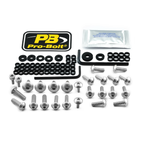 Fairing Bolt Kit For Ducati Silver