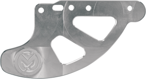 Shark Fin Disc Protector Silver, 1, nordicamoto.ro