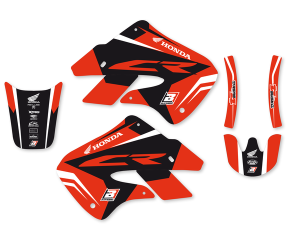 Dream 4 Graphics Kit Black, Orange, Red, White, 2, nordicamoto.ro