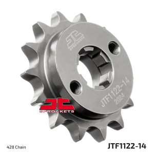 JT SPROCKETS Első lánckerék, természetes színű , nordicamoto.ro