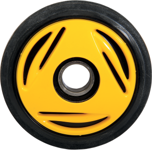 Idler Wheel Black, Yellow