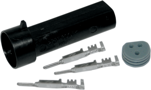 Delphi/amp Connector Kit And Refills Black