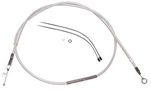High-efficiency Braided Sterling Chromite Ii® Clutch Cable Silver