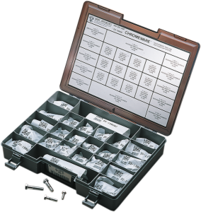 Hex-head Bolt Assortment Silver, 1, nordicamoto.ro