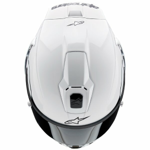 ALPINESTARS SUPERTECH R10 CARBON SOLID teljes arcú sport sisak, fényes fehér, S-es méret, 4, nordicamoto.ro