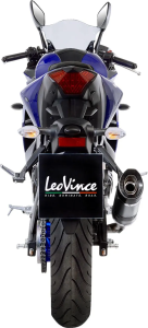 LeoVince LV Pro Slip-On kipufogórendszer Yamaha-hoz – rozsdamentes acél, titánhatású kivitel, 5, nordicamoto.ro